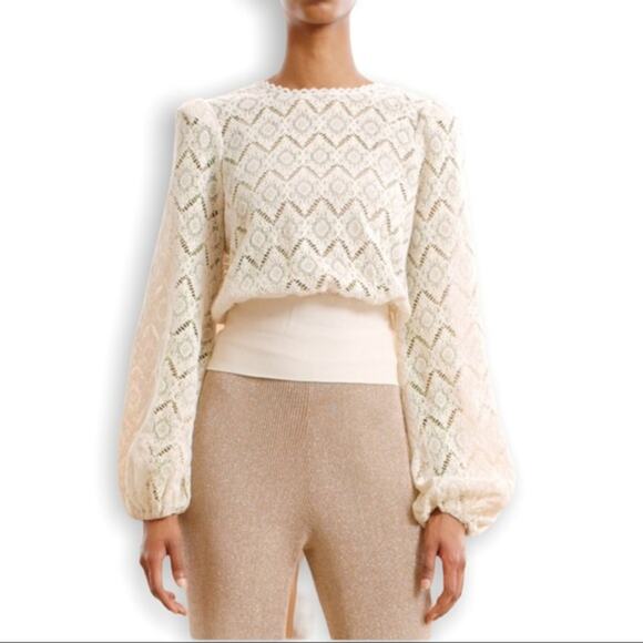 byTiMo The Crochet Top In Vintage Medium NWT - Picture 2 of 11